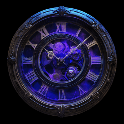 Photorealistic Clock Design