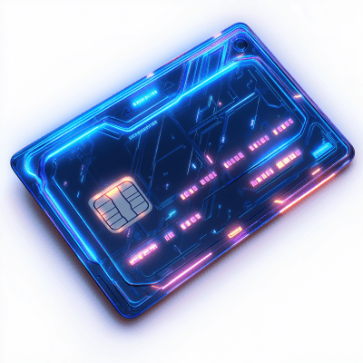 Cyberpunk Bank Card