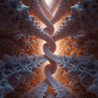 Geometric DNA Fractal