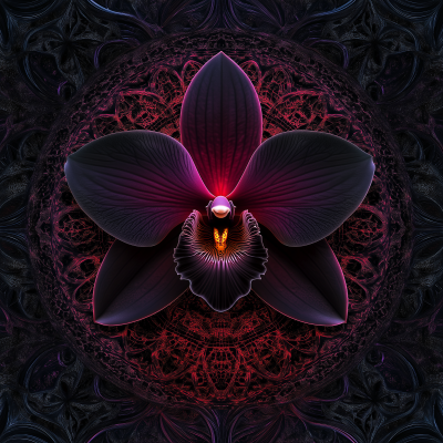 Fractal Orchid