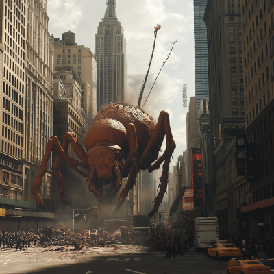 Giant Ant Rampage in New York City