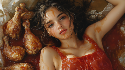 Girl in Ketchup Sauce