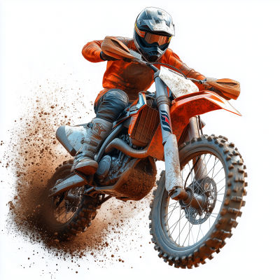 Motocross 3D Icon