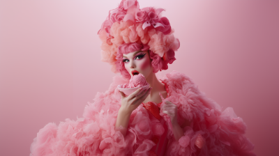 Strawberry Ice Cream Drag