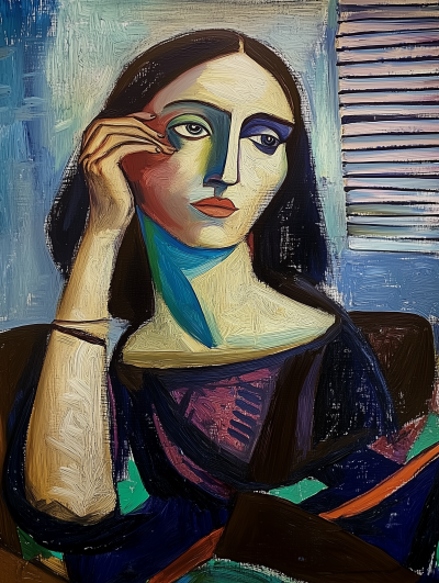 Woman in Picasso Style