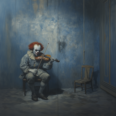 Clown Violinist