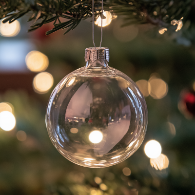 Hand Blown Glass Bauble