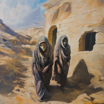 Fleeing from the Tomb