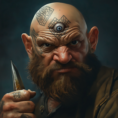 Angry Dwarf Adventurer