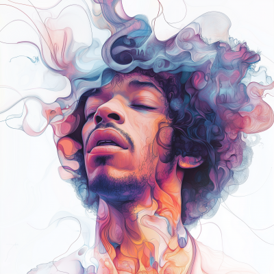 Jimmy Hendrix Illustration