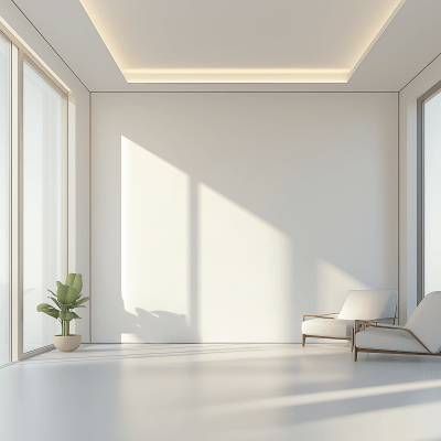 Ultrarealistic Modern White Room