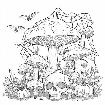 Halloween Coloring Page