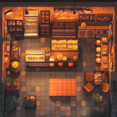 Cozy Bakery Battlemap