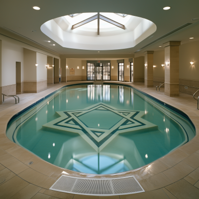 Star of David Indoor Pool