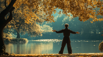 Tai Chi in the Forest