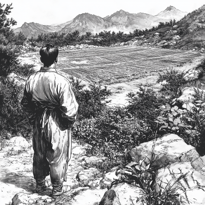 Ginseng Field in Kaesong