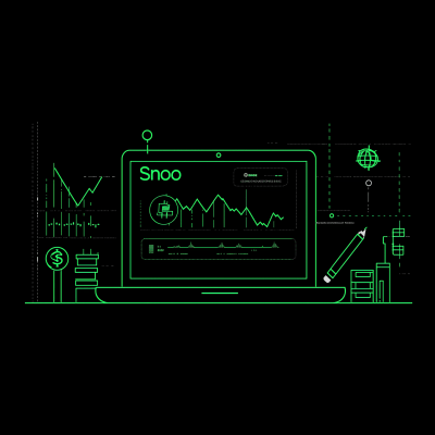 Cryptocurrency Analysis Illustration