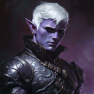 Frustrated Drow Warrior