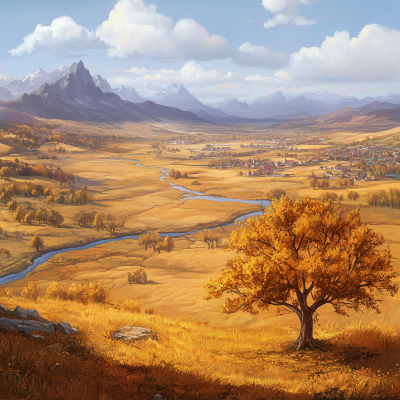 Golden Plains Landscape