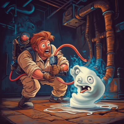 Joe Dirt Ghost Buster