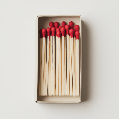 Blank Paper Matchbox