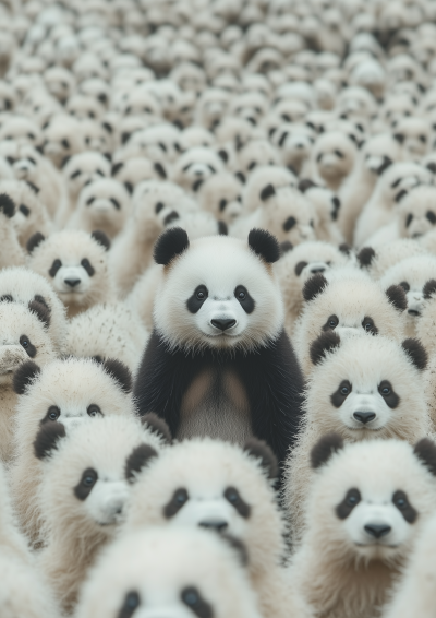 Herd of Pandas