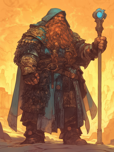 Lord Gimli – The Knowledge Cleric