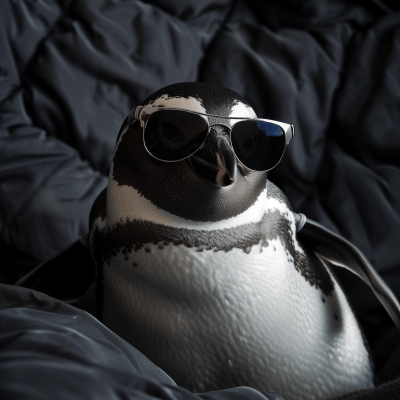 Cool Penguin Close-up