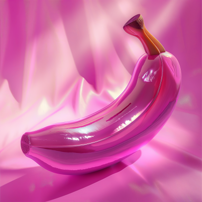 Futuristic Pink Banana