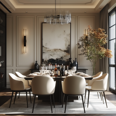 Luxury Modern Dining Room