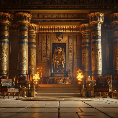 Ancient Egyptian Throne Room