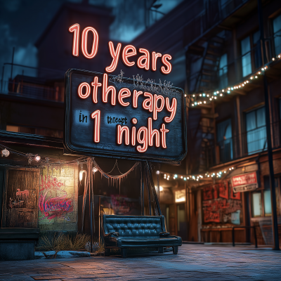 10 Years of Therapy in 1 Night