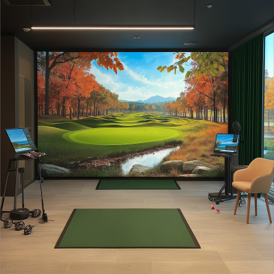 Indoor Autumn Golf Course