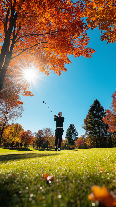 Autumn Golf Swing