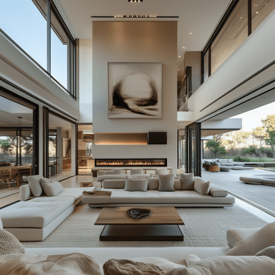 Luxury Open Plan Living Room