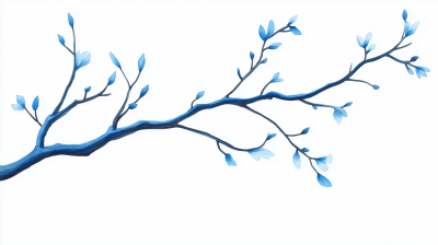 Minimalist Branch Illustration