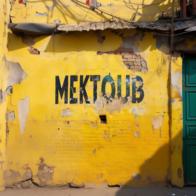 Mektoub on Yellow Wall