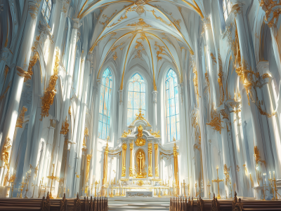 Gorgeous Cathedral Interior