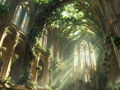 Magical Elven Cathedral