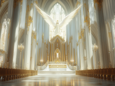 Magical Cathedral Interior