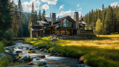 Rustic Home by the River