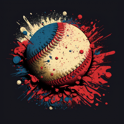 Thrown Baseball Logo