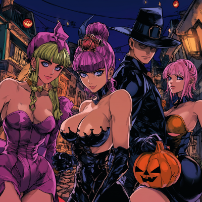 Jojo’s Bizarre Adventure Halloween Party