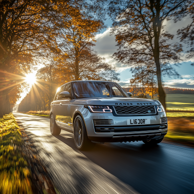 Range Rover on Woking Road