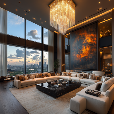 Spacious Living Room