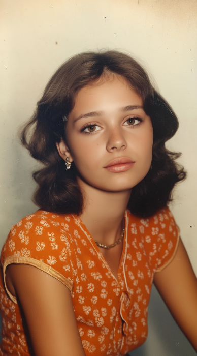 1970s Woman Portrait