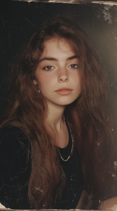 1980s Woman Portrait