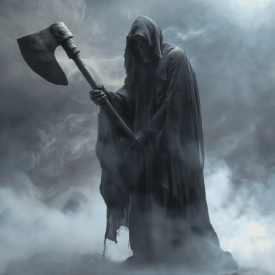 Misty Reaper with Battle Axe