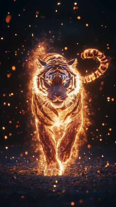 Ethereal Fire Tiger