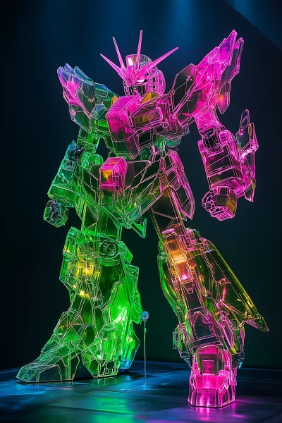 Neon Panda Gundam